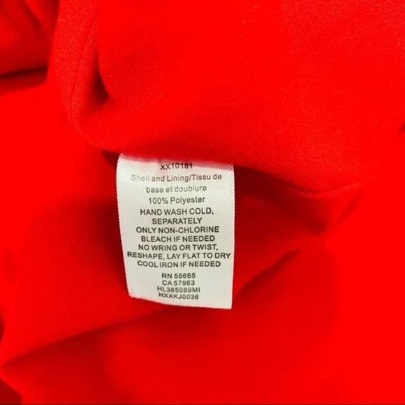 Chelsea 28 - NWOT Red Ruffled Mini Dress - Picture 9 of 9